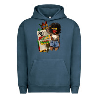 Pigment Midnight Navy juneteenth justice now Urban Hoodie - CowGirlArtShop