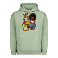 Pigment Oil Green juneteenth justice now Urban Hoodie - CowGirlArtShop
