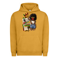 Pigment Peanut Butter juneteenth justice now Urban Hoodie - CowGirlArtShop