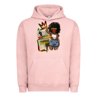 Pigment Salmon juneteenth justice now Urban Hoodie - CowGirlArtShop