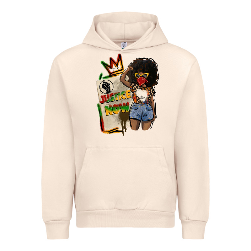 Juneteenth Justice Now Urban Hoodie by CowGirlArtShop | Teevron