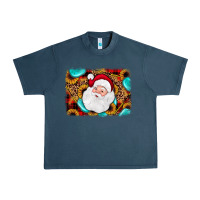 Midnight Navy santa background Urban Heavy Tee - JahusDesignShop
