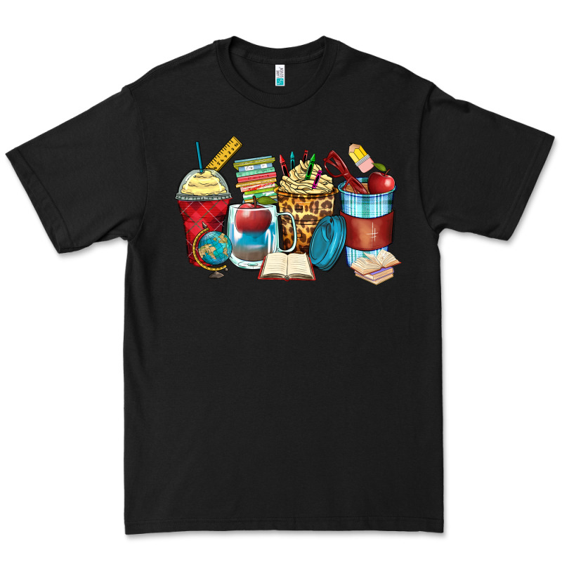 Teacher Coffee Cups Premium Tee by Zillion Design Studio | Teevron