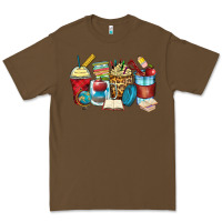 Cacao teacher coffee cups Premium Tee - Zillion Design Studio