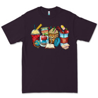 Plum teacher coffee cups Premium Tee - Zillion Design Studio