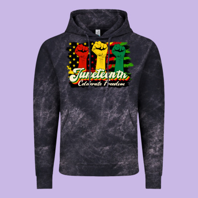 Juneteenth Celebrate Freedom Vintage Hoodie Designed By Hra Design Shop