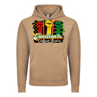Vintage Coffee juneteenth celebrate freedom Vintage Hoodie - HRA Design Shop