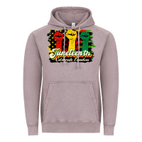 Vintage Zinc juneteenth celebrate freedom Vintage Hoodie - HRA Design Shop
