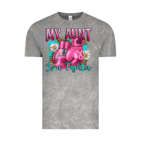 Cloud Rock Breast Cancer My Aunt İs A Fighter Vintage Tee - Artiststas
