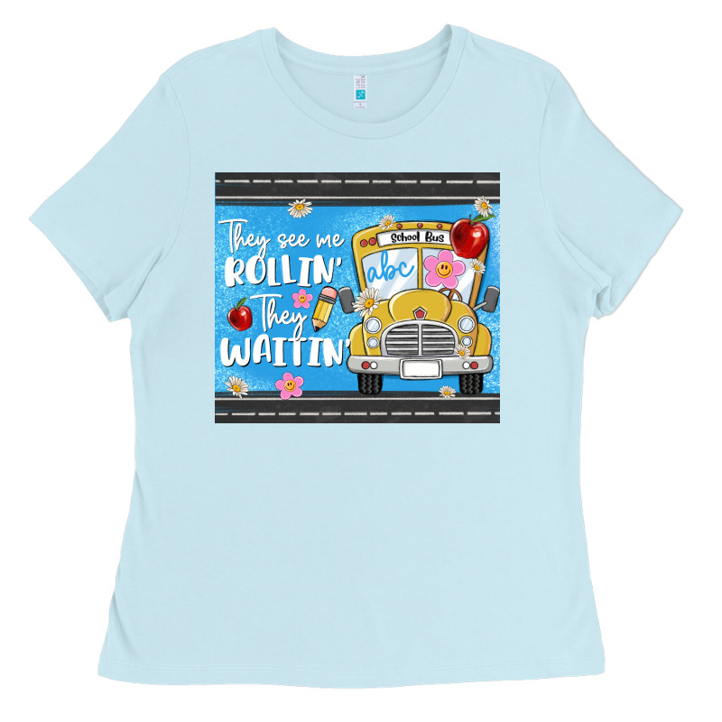 They See Me Rollin They Waitin Ladies Tee by MaliasSmallBusiness | Teevron