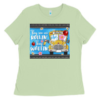 Matcha they see me rollin they waitin Ladies Tee - MaliasSmallBusiness