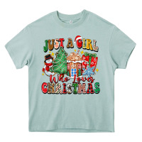 Arona just a girl who loves christmas Heavy Core Tee - Zillion Design Studio