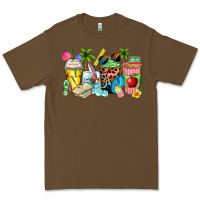 Cacao summer teacher coffee cups Premium Tee - Zillion Design Studio