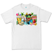White summer teacher coffee cups Premium Tee - Zillion Design Studio