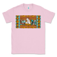 Bubblegum Pink mom goat sunflowers license plate Classic Tee - Artiststas