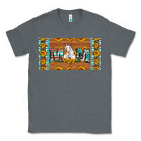 Mom Goat Sunflowers License Plate Classic Tee | Teevron
