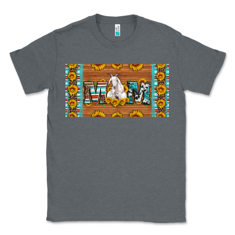 Mom Goat Sunflowers License Plate Classic Tee by Artiststas | Teevron