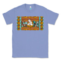 Colony Blue mom goat sunflowers license plate Classic Tee - Artiststas