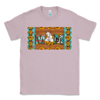 Lilac mom goat sunflowers license plate Classic Tee - Artiststas