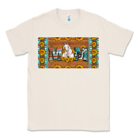 Natural mom goat sunflowers license plate Classic Tee - Artiststas