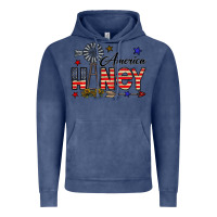Vintage Denim america honey Vintage Hoodie - CowhideDigitalArt