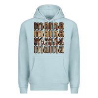 Blue Mist faux sequins mama Premium Hoodie - JahusDesignShop