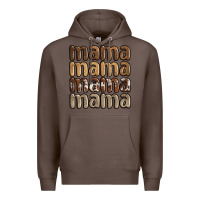 Coffee faux sequins mama Premium Hoodie - JahusDesignShop