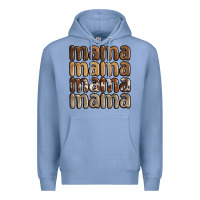 Colony Blue faux sequins mama Premium Hoodie - JahusDesignShop