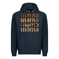 Navy faux sequins mama Premium Hoodie - JahusDesignShop