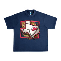 Navy leopard volleyball texas map Urban Heavy Tee - Jasminsmagicworld