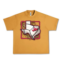Peanut Butter leopard volleyball texas map Urban Heavy Tee - Jasminsmagicworld