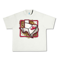 Pistachio leopard volleyball texas map Urban Heavy Tee - Jasminsmagicworld