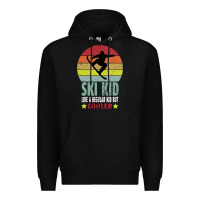Black ski kid like a regular kid but coolers Premium Hoodie - Bettercallsaul