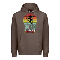 Coffee ski kid like a regular kid but coolers Premium Hoodie - Bettercallsaul
