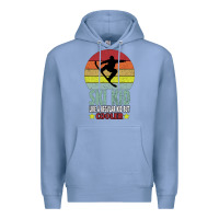 Colony Blue ski kid like a regular kid but coolers Premium Hoodie - Bettercallsaul