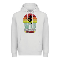 Dove Grey ski kid like a regular kid but coolers Premium Hoodie - Bettercallsaul