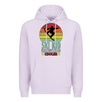 Lilac ski kid like a regular kid but coolers Premium Hoodie - Bettercallsaul