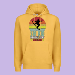 Ski Kid Like A Regular Kid But Coolers Premium Hoodie Designed By Bettercallsaul