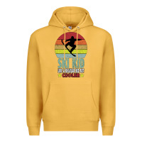 Mustard ski kid like a regular kid but coolers Premium Hoodie - Bettercallsaul
