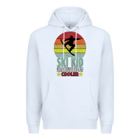 White ski kid like a regular kid but coolers Premium Hoodie - Bettercallsaul
