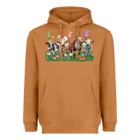 Meerkat easter cow Heavyweight Hoodie - LillyAllenDesigns