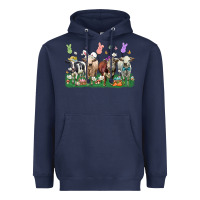 Easter Cow Heavyweight Hoodie | Teevron