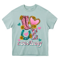 Arona love western cowboy Heavy Core Tee - texasbilliewilder