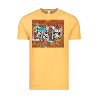 Vintage Mustard happy easter cross Vintage Tee - JahusDesignShop
