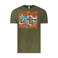 Vintage Olive happy easter cross Vintage Tee - JahusDesignShop