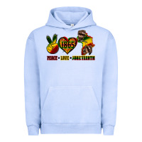 Peace Love Juneteenth Urban Hoodie | Teevron