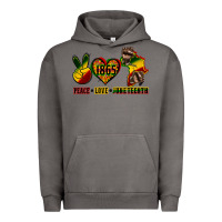 Pigment Tornado peace love juneteenth Urban Hoodie - CowGirlArtShop
