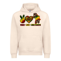 Sandshell peace love juneteenth Urban Hoodie - CowGirlArtShop