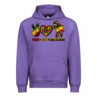 Tulip peace love juneteenth Urban Hoodie - CowGirlArtShop