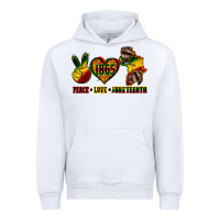 White peace love juneteenth Urban Hoodie - CowGirlArtShop
